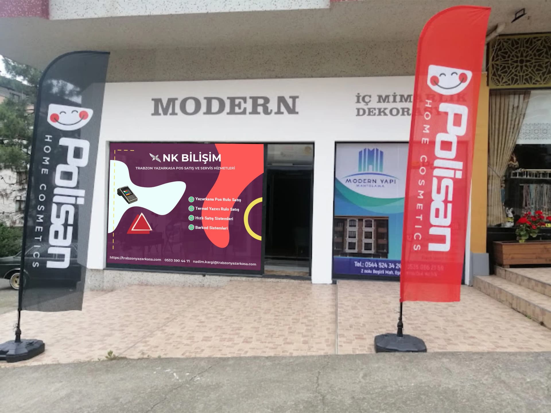 NK Bilişim ofisinden bir kare