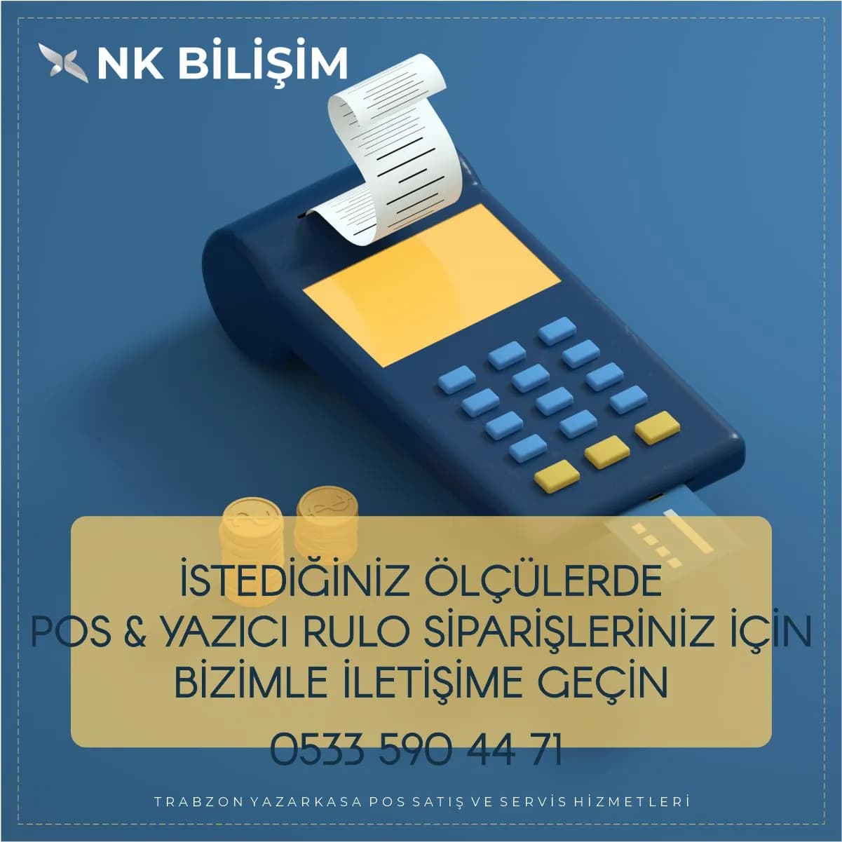 NK Bilişim ofisinden bir kare